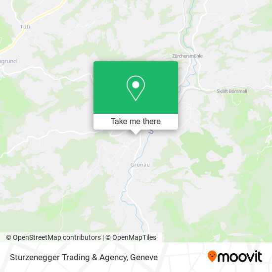 Sturzenegger Trading & Agency map