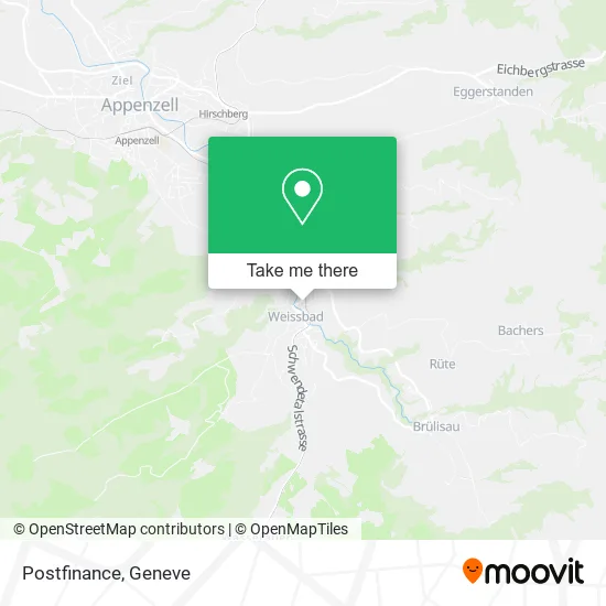 Postfinance map