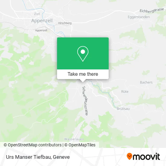 Urs Manser Tiefbau map