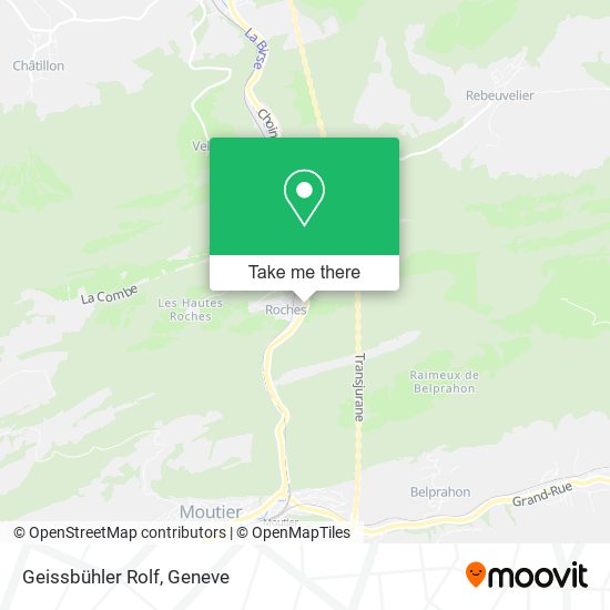 Geissbühler Rolf map