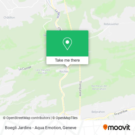 Boegli Jardins - Aqua Emotion map