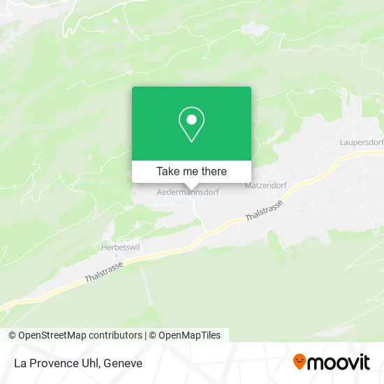La Provence Uhl map