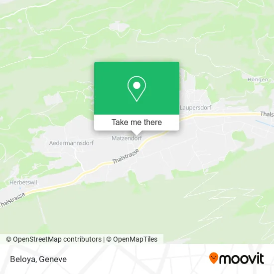 Beloya map