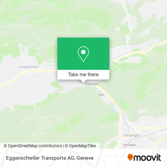 Eggenschwiler Transporte AG map