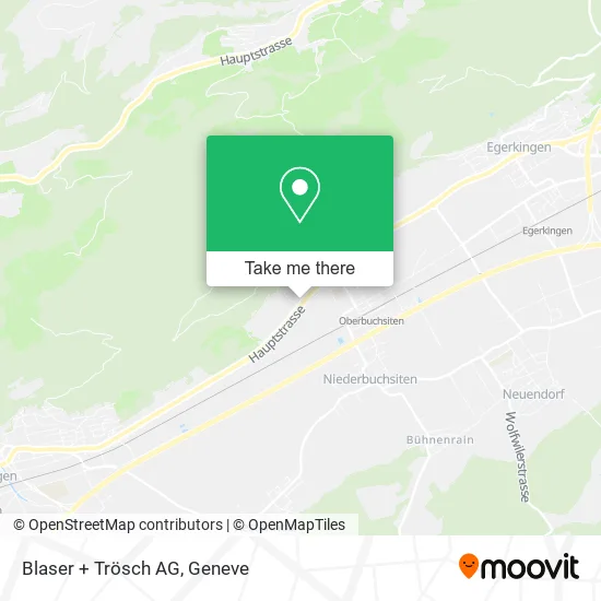 Blaser + Trösch AG map