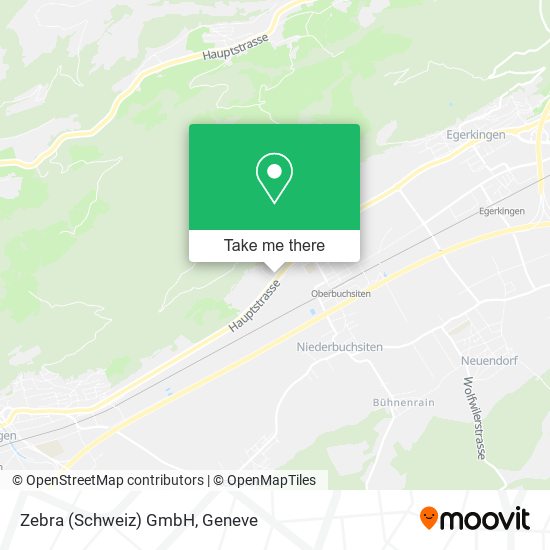Zebra (Schweiz) GmbH map