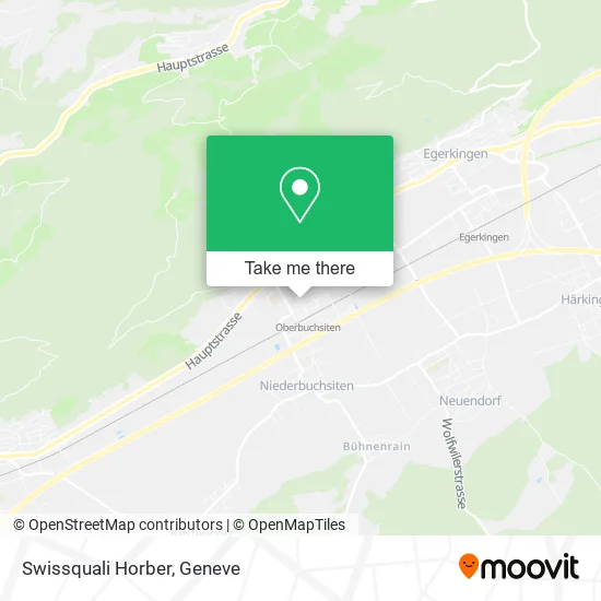 Swissquali Horber map