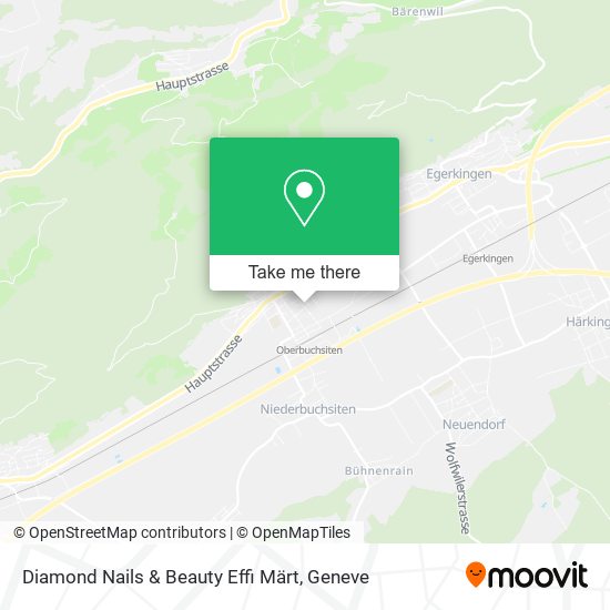Diamond Nails & Beauty Effi Märt map