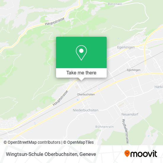 Wingtsun-Schule Oberbuchsiten map