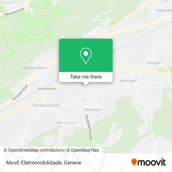 MovE Eletromobilidade map