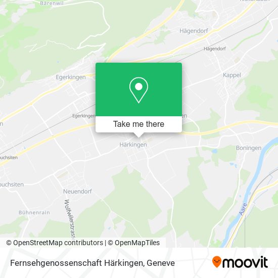 Fernsehgenossenschaft Härkingen map