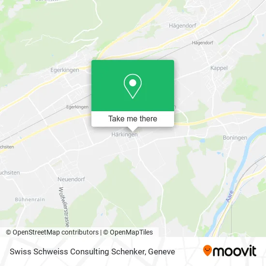 Swiss Schweiss Consulting Schenker map