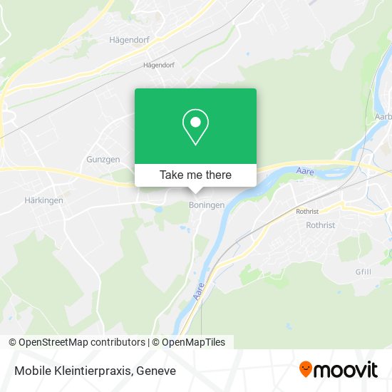 Mobile Kleintierpraxis map