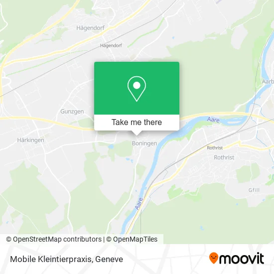 Mobile Kleintierpraxis map