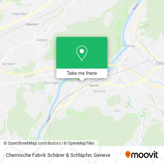 Chemische Fabrik Schärer & Schläpfer map