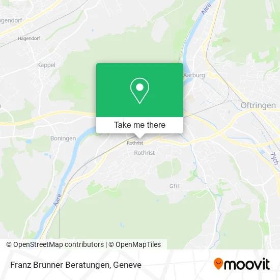 Franz Brunner Beratungen map