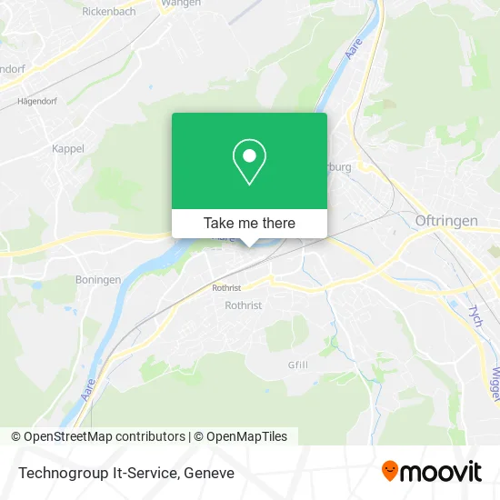 Technogroup It-Service map