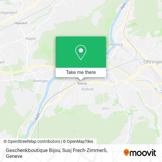 Geschenkboutique Bijou, Susj Frech-Zimmerli map