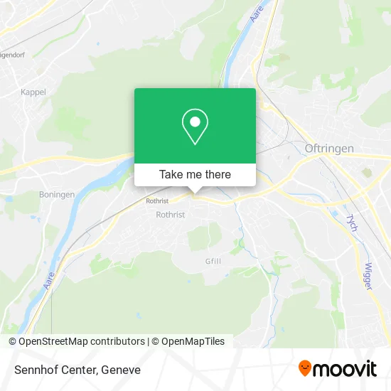 Sennhof Center map