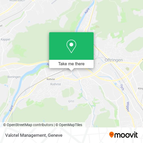Valotel Management map