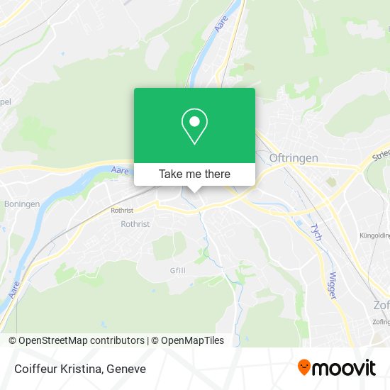 Coiffeur Kristina map