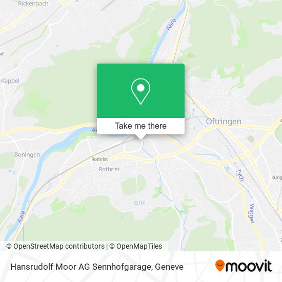 Hansrudolf Moor AG Sennhofgarage map