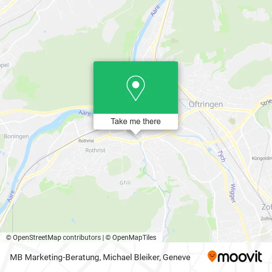 MB Marketing-Beratung, Michael Bleiker map