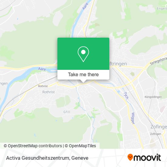 Activa Gesundheitszentrum map