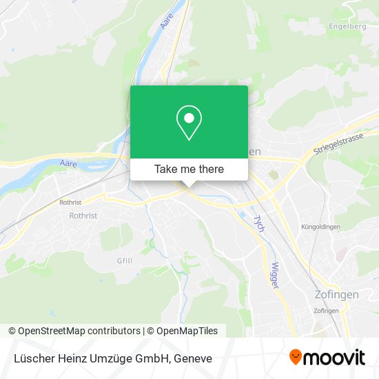 Lüscher Heinz Umzüge GmbH map