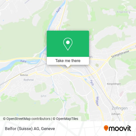 Belfor (Suisse) AG Karte