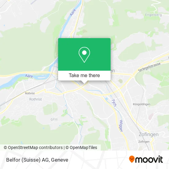 Belfor (Suisse) AG map