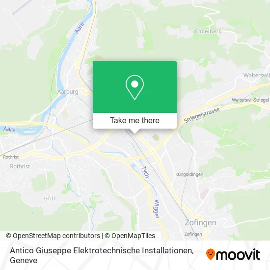 Antico Giuseppe Elektrotechnische Installationen map