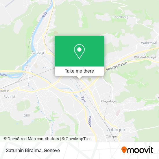 Saturnin Biraima map