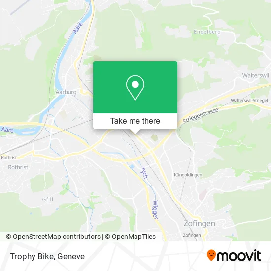 Trophy Bike map