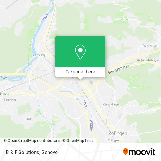 B & F Solutions map