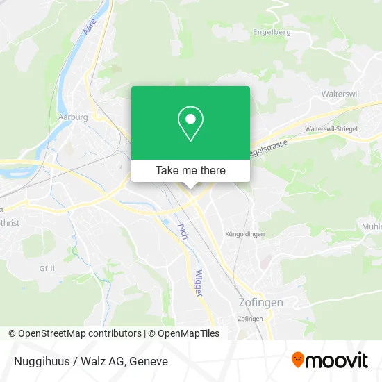 Nuggihuus / Walz AG map