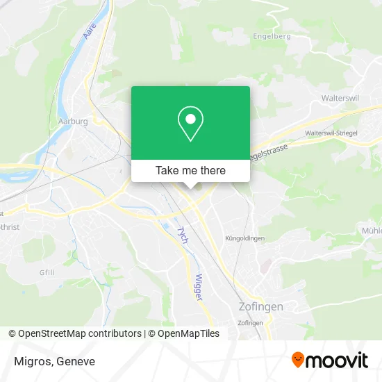 Migros map