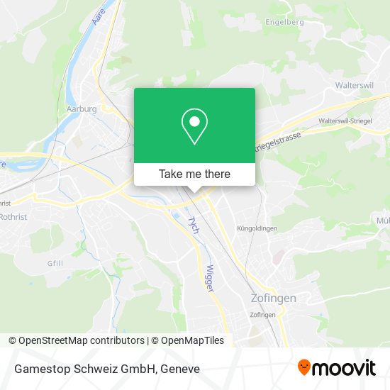 Gamestop Schweiz GmbH map