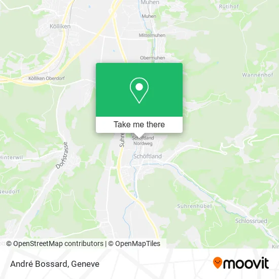 André Bossard map