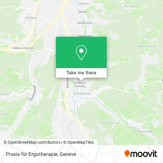 Praxis für Ergotherapie map