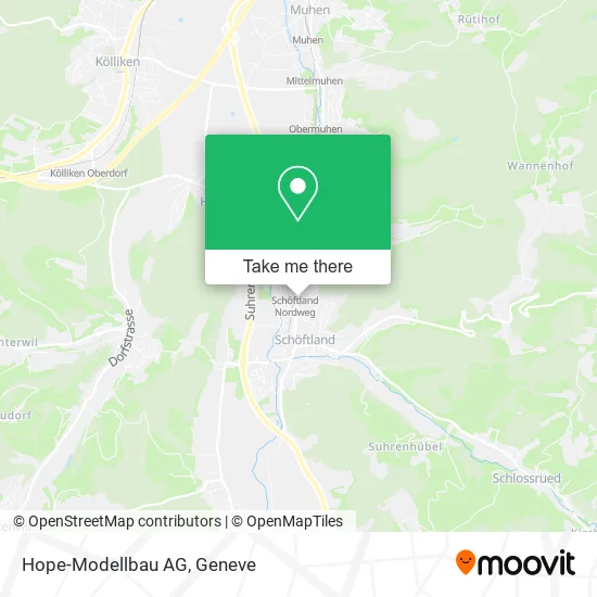 Hope-Modellbau AG map