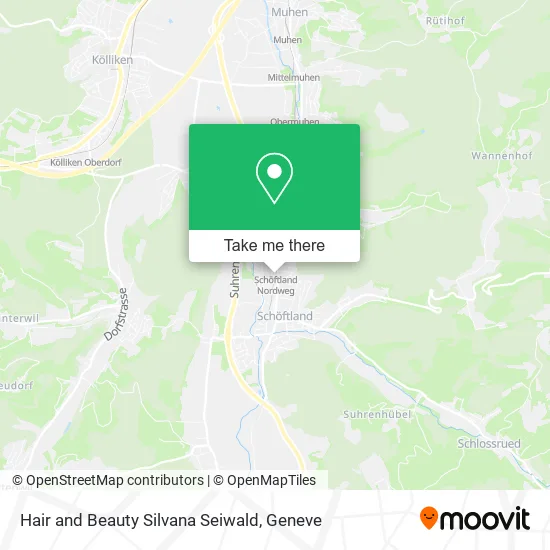 Hair and Beauty Silvana Seiwald map