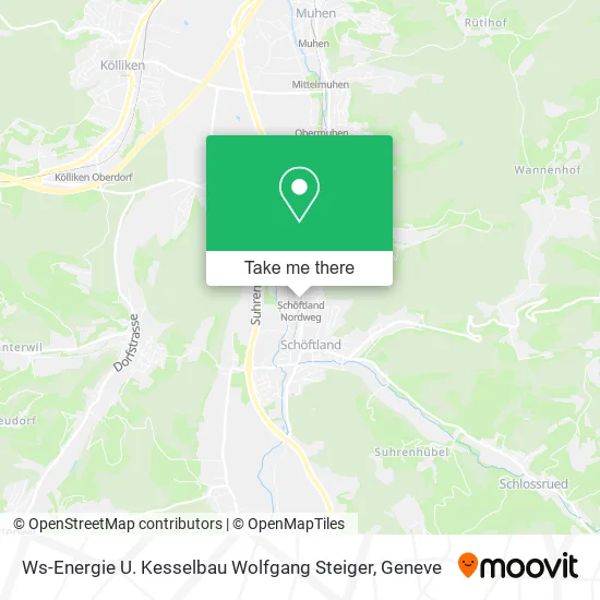 Ws-Energie U. Kesselbau Wolfgang Steiger map