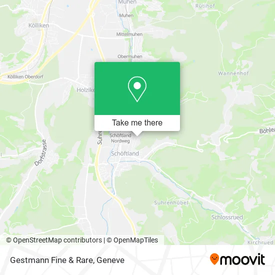 Gestmann Fine & Rare map