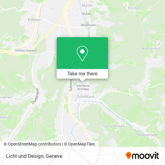 Licht und Design map