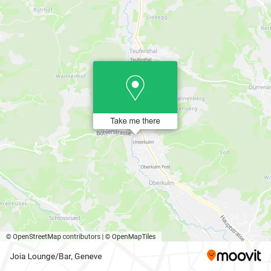 Joia Lounge/Bar map