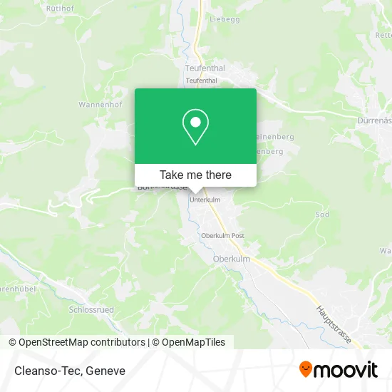 Cleanso-Tec map