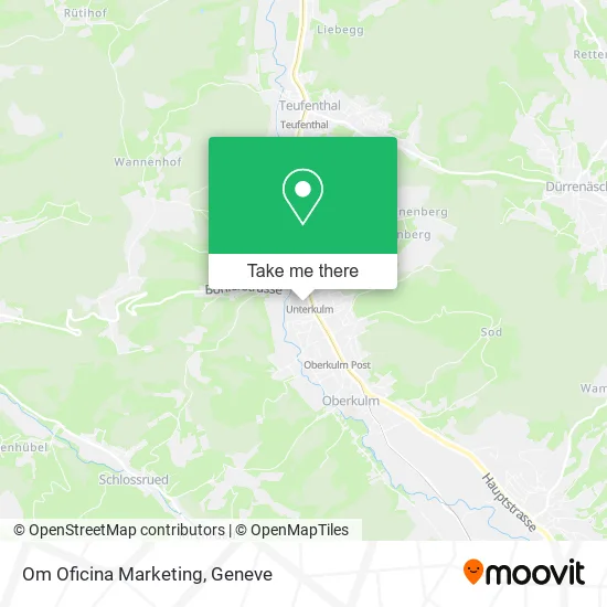 Om Oficina Marketing map