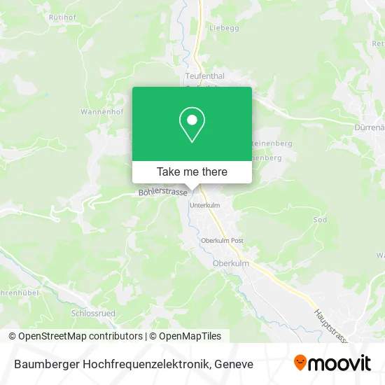 Baumberger Hochfrequenzelektronik map