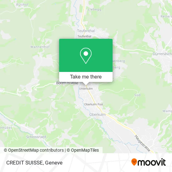 CREDIT SUISSE map